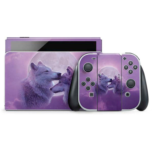 Loving Wolves by Vincent Hie Nintendo Skins